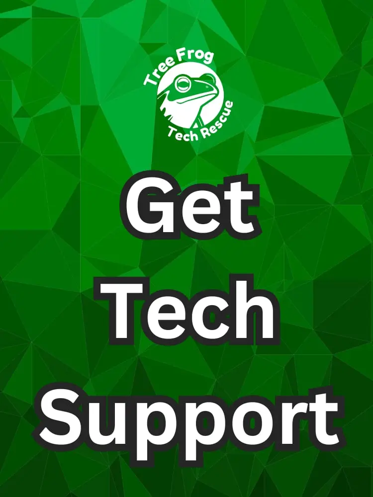 Get Tech Support - Tree Frog Tech Rescue