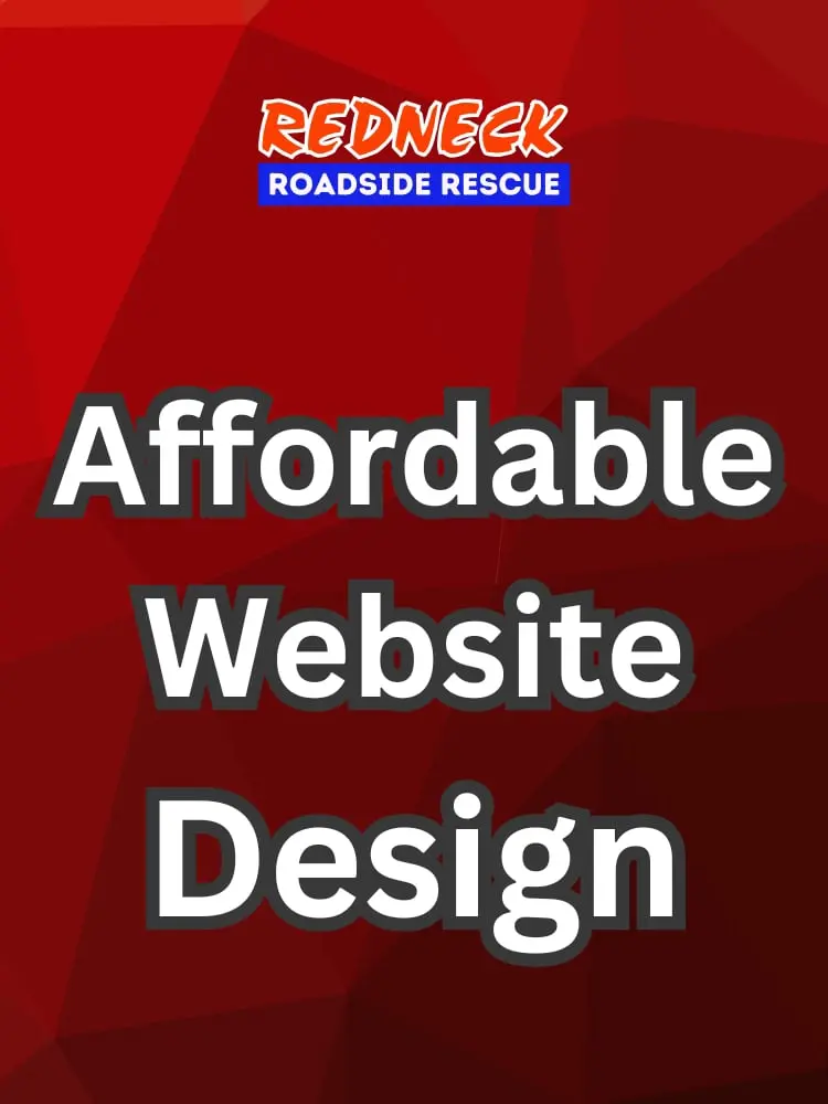 Affordable Website Design - Redneck Mobile Design & Shirts